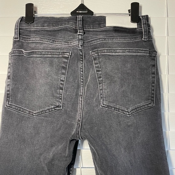 RE/DONE High-Rise Ankle Cropped Jeans size 26 - Picture 12 of 15